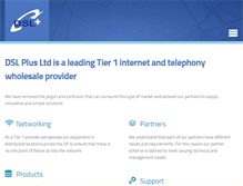 Tablet Screenshot of dslplus.co.uk